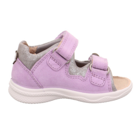 SUPERFIT SANDAŁY Z ELASTYCZNĄ PODESZWĄ POLLY 1-600097-8500 Liliowe
