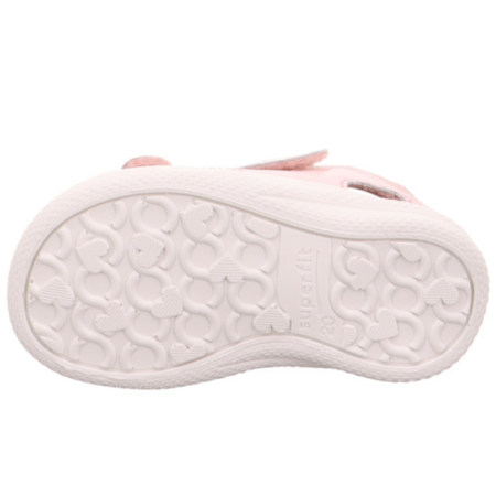 SUPERFIT SANDAŁY Z ELASTYCZNĄ PODESZWĄ POLLY 1-600097-8500 Liliowe