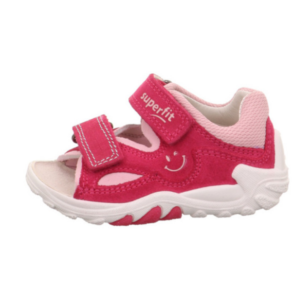 SUPERFIT SPORTOWE SANDAŁY DZIECIĘCE FLOW 1-000034-5500 PINK/ROSA