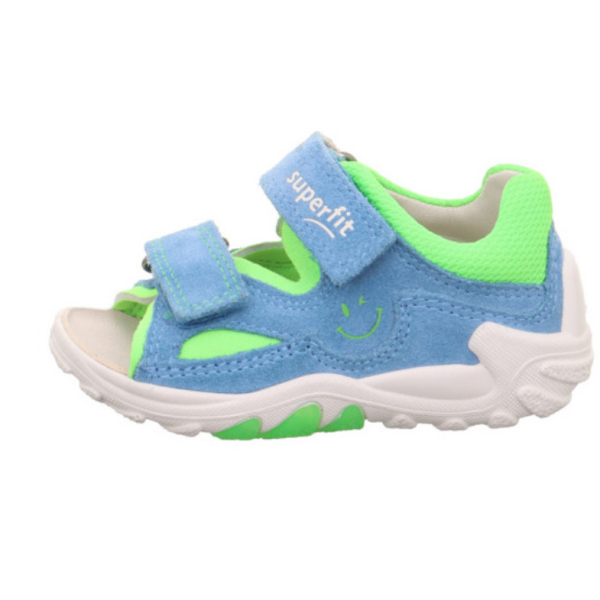 SUPERFIT SPORTOWE SANDAŁY DZIECIĘCE FLOW 1-000034-8400 NIEBIESKIE