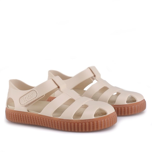 IGOR SANDAŁY NICO CARAMELO IVORY S10291-079