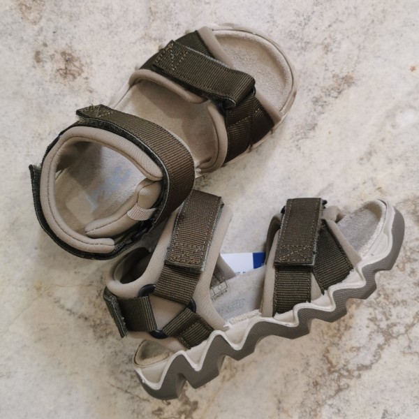 IMAC SANDAŁY CHŁOPIĘCE 782511 02227/016 DARK BEIGE/OLIVE