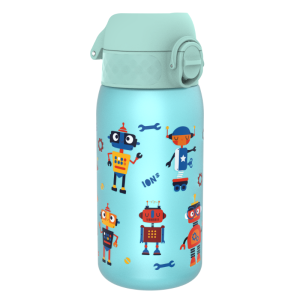 ION8 Bidon z Ustnikiem BPA Free Robot 350ml Niebieski