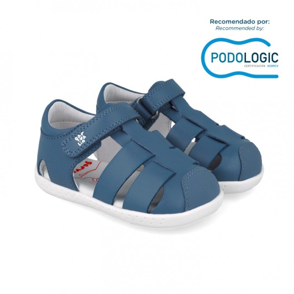 Garvalin Soft Barefoot Szerokie Sandały Dziecięce 252326-A556 Pertol