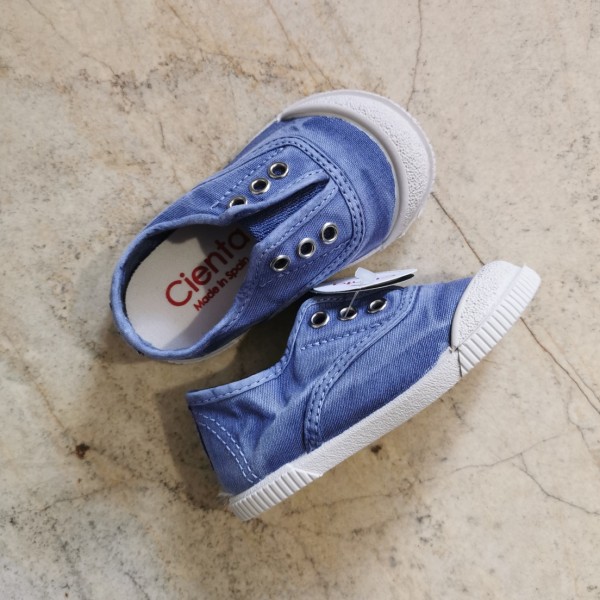 CIENTA TRAMPKI BAREFOOT WSUWANE 450-777-90 LAVANDA, NIEBIESKIE PRZECIERANE