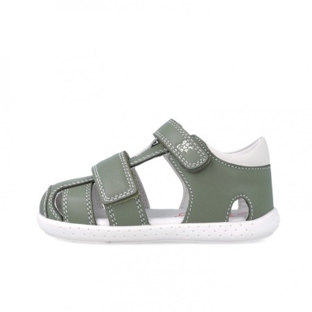 Sandałki barefoot, Szerokie sandały 252327-B830 Edera Garvalin, sklep BOSSO