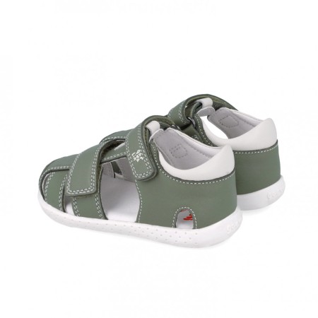 Sandałki barefoot, Szerokie sandały 252327-B830 Edera Garvalin, sklep BOSSO