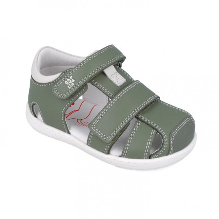 Sandałki barefoot, Szerokie sandały 252327-B830 Edera Garvalin, sklep BOSSO