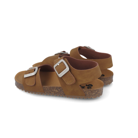 Korkowe sandały dla dzieci, anatomiczne Garvalin 252474-A127 CUERO, sklep BOSSO