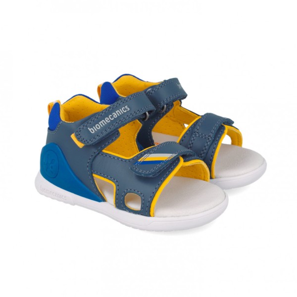 BIOMECANICS SZEROKIE SANDAŁY URBAN 252147-A556 Petrol