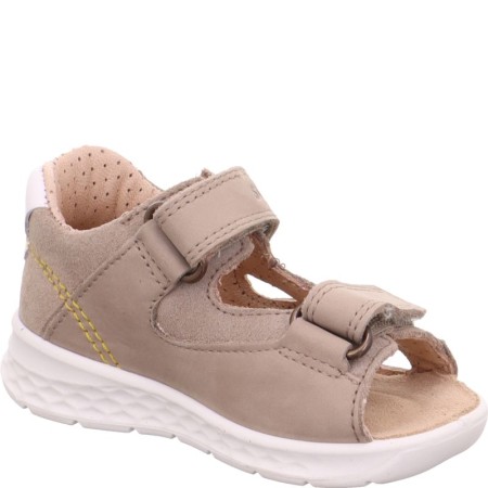 Superfit Logoon, Beżowe skórzane sadałki dla dzieci, Sklep BOSSO,