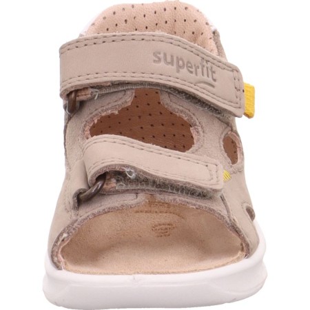 Superfit Logoon, Beżowe skórzane sadałki dla dzieci, Sklep BOSSO, SUPERFIT SAND