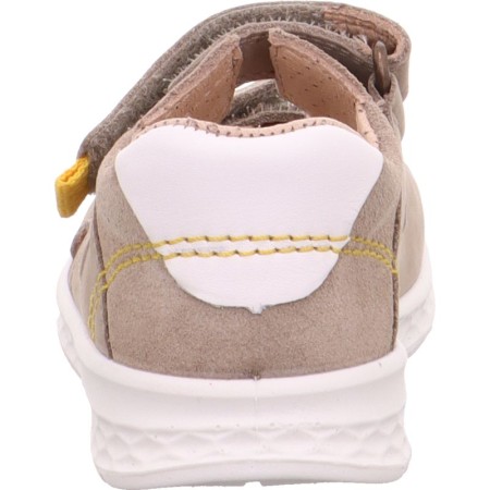 Superfit Logoon, Beżowe skórzane sadałki dla dzieci, Sklep BOSSO, SUPERFIT SAND