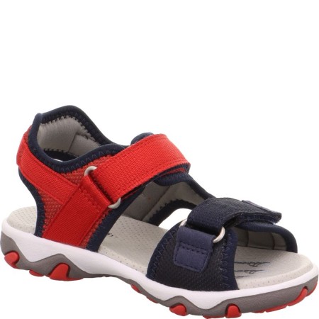 Czerwone sandały sportowe dla chłopca Superfit Mike w dinozaury, Sklep BOSSO