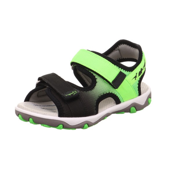 SUPERFIT SANDAŁY CHŁOPIĘCE MIKE 3.0 1-009465-0000, Neonowe Dinozaury