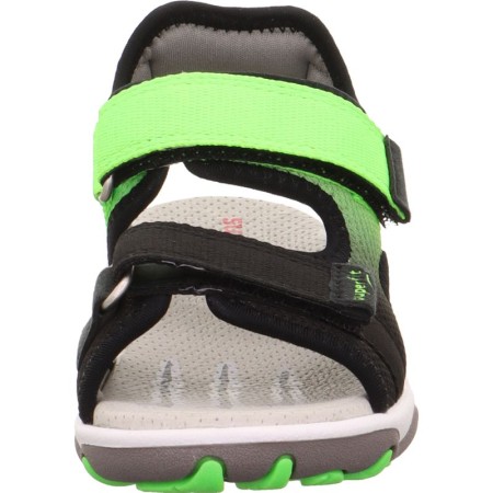 Neonowe sandały sportowe dla chłopca Superfit Mike w dinozaury, Sklep BOSSO