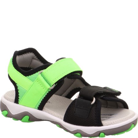 Neonowe sandały sportowe dla chłopca Superfit Mike w dinozaury, Sklep BOSSO