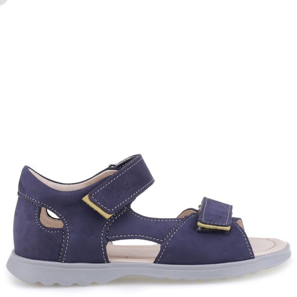 Emel Sandały dla Jamaica E2767A-11 , Granatowe Zakryta Pięta