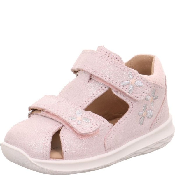 SUPERFIT SANDAŁY Z ZAKRYTYMI PALUSZKAMI DLA DZIECI BUMBLEBEE 1-000397-5500, Różowe Brokatowe