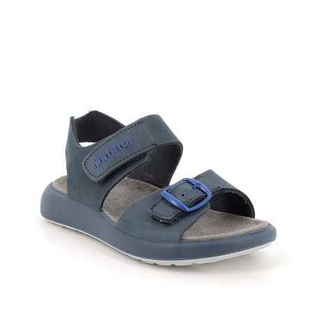 Granatowe Skórzane Sandały Primigi 7898822 z anatomiczną wkładką, Sklep BOSSO, bossokids.pl