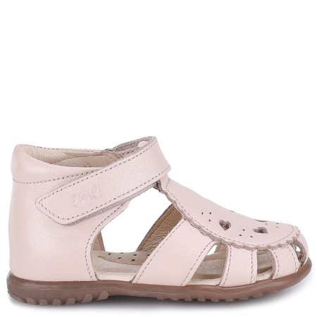 Sandały Emel Bali Roczki® różowe sandały dziecięce ze skóry naturalnej - BOSSO Lublin - bossokids.pl