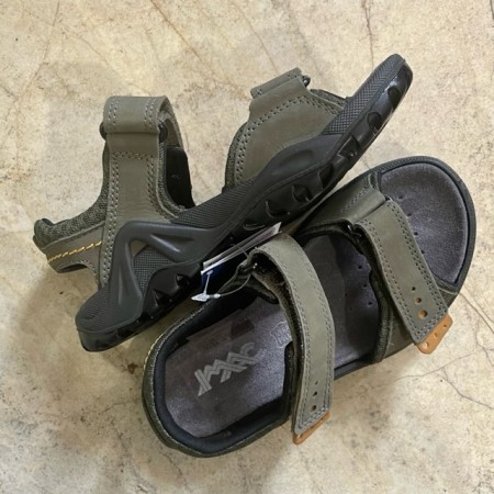 Skórzane zielone sandały Imac 782650, sportowe, trekkingowe dla chłopca. Sklep BOSSO Lublin, bossokids.pl