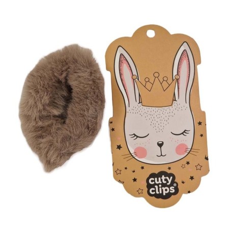 SNAILS Gumka do włosów Fluffy Bunny, beżowa