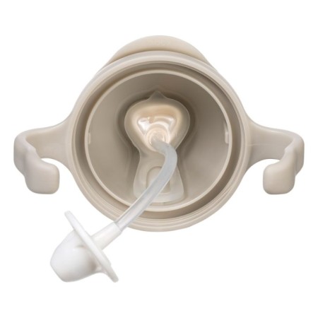 Beżowy bidon, kubek ze słomką bbox 240 ml Latte, Sklep BOSSO, Lublin, bossokids.pl