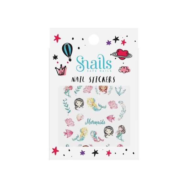 SNAILS Ozdobne naklejki na paznokcie MERMAIDS