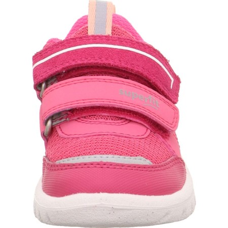 Buty Sportowe Siateczkowe Sneakersy dla dziewczynki Superfit Sport& mini 1-006203-5500 Różowe, Sklep BOSSO Lublin, bossokids.pl