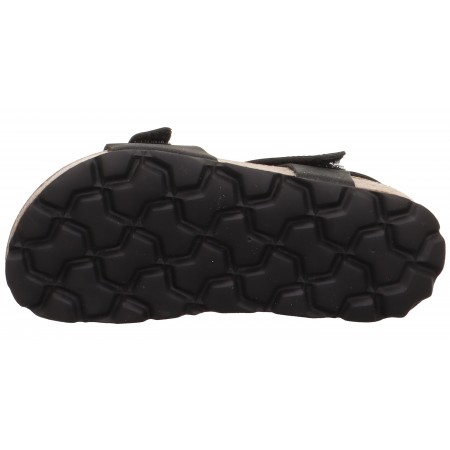 Sandały Superfit Fusbety Korkowe Czarne 1-000122-0000 - bossokids.pl - BOSSO Lublin