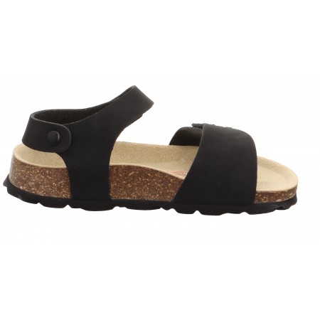 Sandały Superfit Fusbety Korkowe Czarne 1-000122-0000 - bossokids.pl - BOSSO Lublin