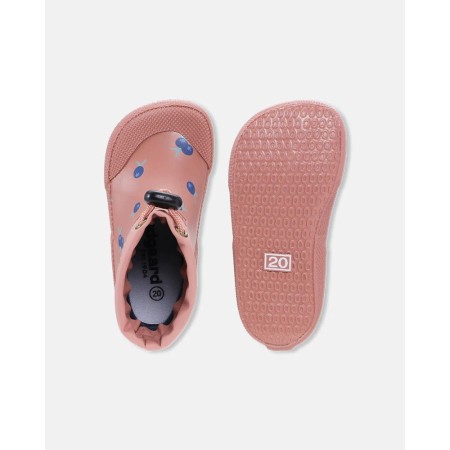 Mięciutkie kalosze barefoot do nauki chodzenia, rózówe Cover Bundgaard