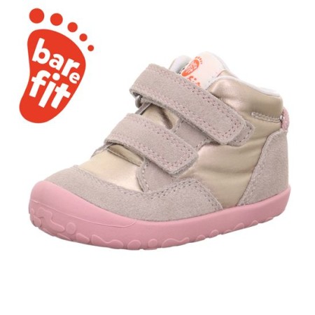 Superfit Flummi Buty Barefoot 1-009667-4000, BEIGE/ROSA