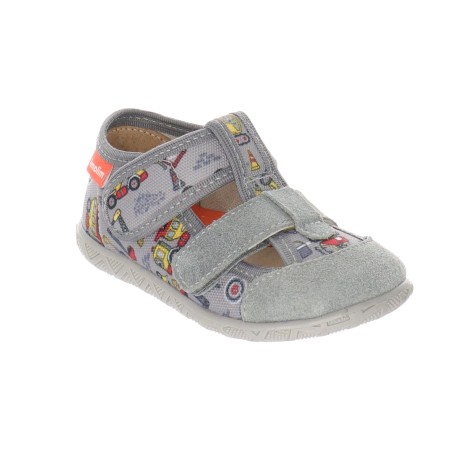 Milami Szerokie Elastyczne Kapcie Maszyny Budowlane 118 BR-32 GREY