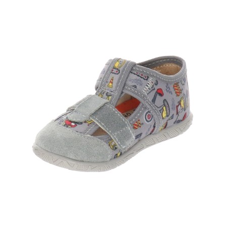 Milami Szerokie Elastyczne Kapcie Maszyny Budowlane 118 BR-32 GREY