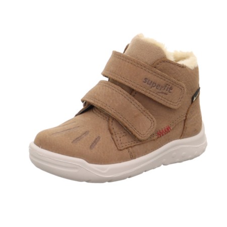 Superfit Whaley Zimowe trzewiki z membraną Gore-Tex 1-000745-3000, Brązowe