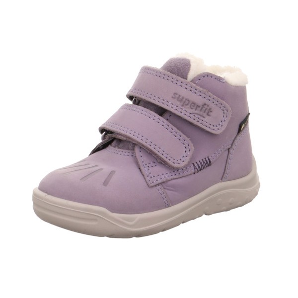 Superfit Whaley Jesienno Zimowe trzewiki z membraną Gore-Tex 1-000745-8500, Liliowe