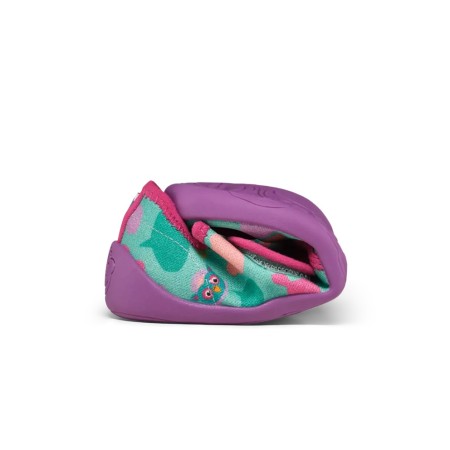 Affenzahn Slipper Cotton Movy Owl– kapcie dziecięce z bawełny organicznej - 01398-20024 Sówki