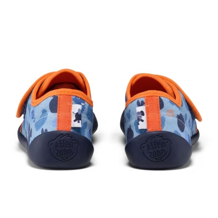 Affenzahn Slipper Cotton Movy Elephant – kapcie dziecięce z bawełny organicznej - 01398-30231 Słoniki