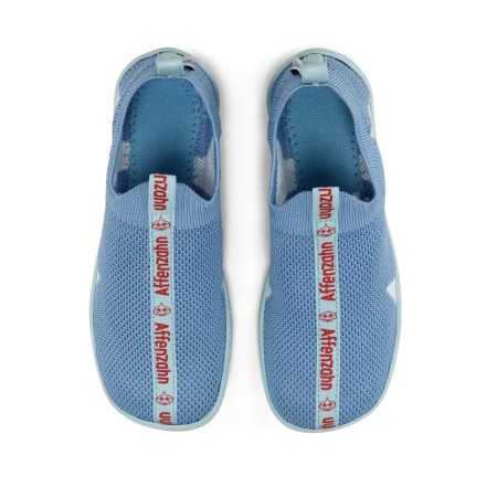 Affenzahn Slipper Knit Flinky Shark – kapcie dziecięce siateczkowe - 01397-30211 Rekiny