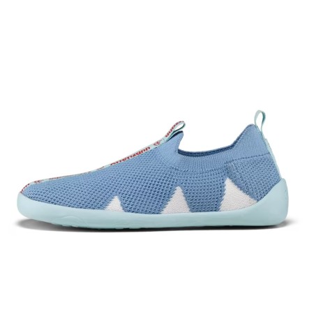 Affenzahn Slipper Knit Flinky Shark – kapcie dziecięce siateczkowe - 01397-30211 Rekiny