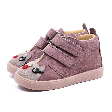 MRUGAŁA SUZIE PONY LAWENDA 5180/5-55 , 5280/5-55 | LAWENDOWE TRZEWIKI DLA DZIEWCZYNKI Z JEDNOROŻCEM | ROZMIARY 20-30