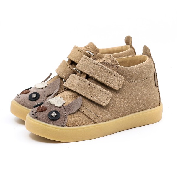 MRUGAŁA SUZIE ALPACA SAND 5180/5-20 5280/5-20 | BEŻOWE TRZEWIKI  DLA DZIECI Z ALPACĄ| ROZMIARY 20-30