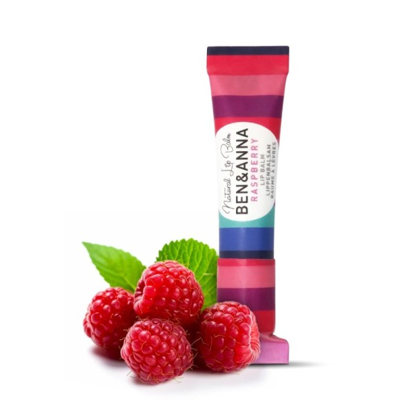 BEN&ANNA Naturalny balsam do ust Raspberry, malinowy, 6g