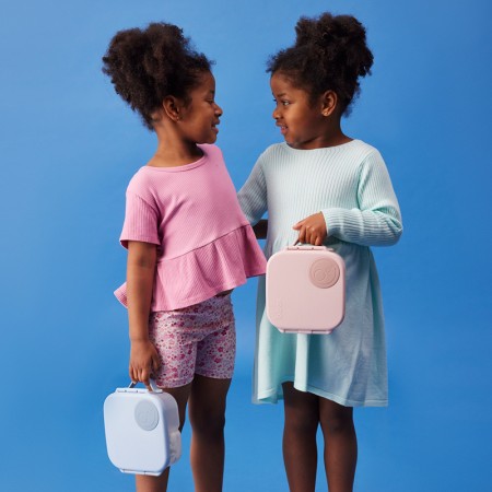 b.box Mini lunchbox | śniadaniówka do szkoły, do pracy | Lemon Twist Żółty