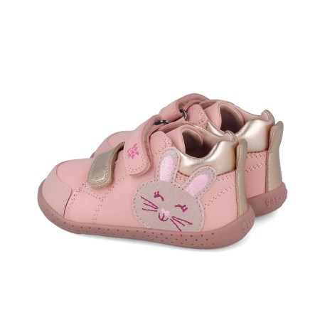 Garvalin Soft Barefoot Trzewiki Dziewczęce 251303-A193 Różowe