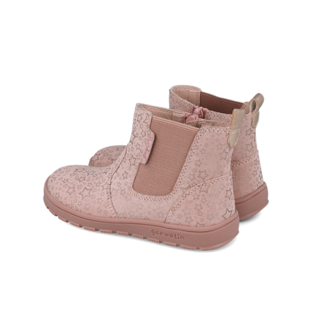 Garvalin Soft Barefoot Sztyblety Dziecięce 251500-B193 Różowe w Gwiazdki