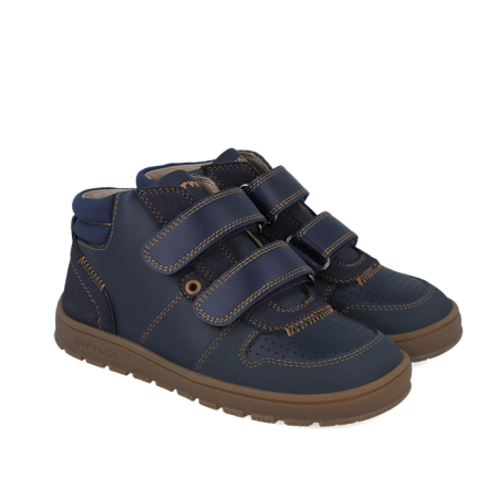 Garvalin Soft Barefoot Trzewiki Dziecięce 251502-A183 Granatowe