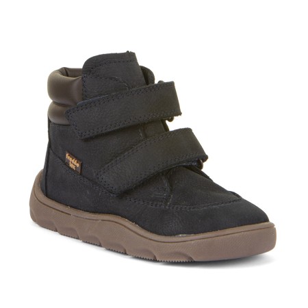Froddo Barefoot ZERU TEX G2110150 DARK BLUE, Lekko Ocieplane Trzewiki z Membraną